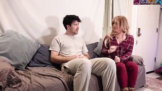 Stepmom helped her stepson when he couldn't control himself