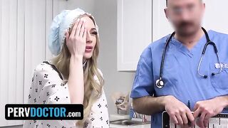 Doctor’s visit turns into a passionate session for the teen