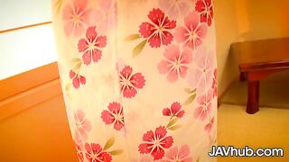 Japanese teen Agena Kinoshita gets her pussy smashed hard in a steamy JAVHub scene