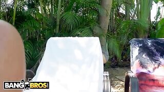 Tony Rubino stalks and fucks busty Latina MILF Julianna Vega in Bang Bros scene