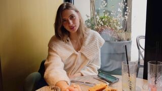 Romantic dinner turned into a hot sex session