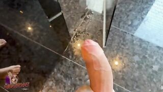I spy on an Austrian girl in the shower and jerk off, it’s not polite