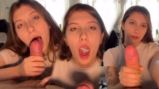 Guy made a bet with his stepsister that he would masturbate, she had to watch