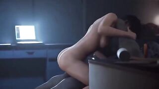 Ada Wong gets fucked hard in this intense 3D animation scene