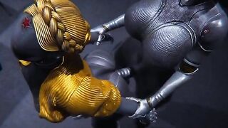 Ballerinas from Futanari Atomic Hearth get fucked hard