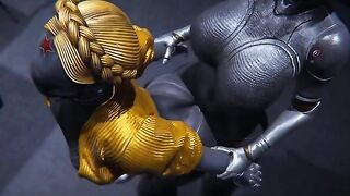 Ballerinas from Futanari Atomic Hearth get fucked hard