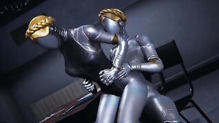Ballerinas from Futanari Atomic Hearth get fucked hard