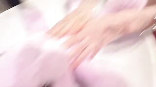 A young girl has sex with a guy with a big dick