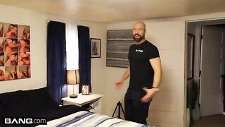 A busty blonde, Bailey Brooke, gets her pussy stretched by Sean Lawless in a steamy scene