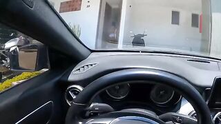 Sexy Latina with big tits fucks a stranger while her husband is at work