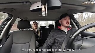 The hottest girl got into the taxi, and the luckiest driver ever!