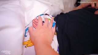 A stepdaughter got fucked by her dad in a risky, secret encounter