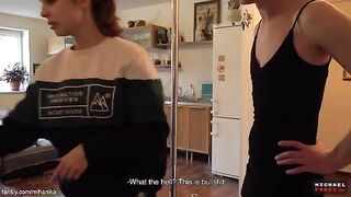 I make a TikTok challenge with my stepbrother using my boobs