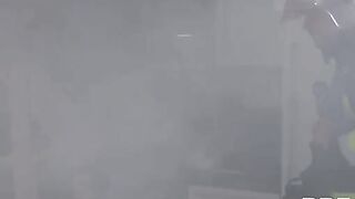 Firefighters fuck busty slut Monika Fox in an intense scene