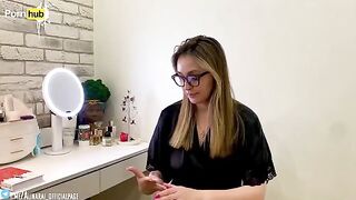 Yes, my stepmom... yes... Fuck. Fucking tie up stepmom in my father's bedroom!