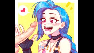 The best fucking compilation of Jinx from League of Legends in HD