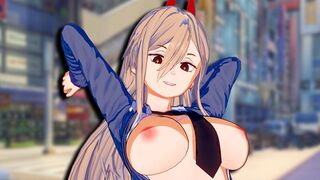Chainsaw Man Power Hentai is a great anime porn video that you should watch