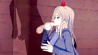 Chainsaw Man Power Hentai is a great anime porn video that you should watch
