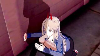 Chainsaw Man Power Hentai is a great anime porn video that you should watch