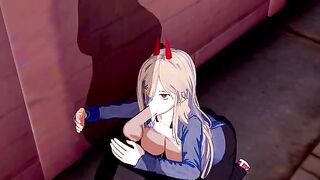 Chainsaw Man Power Hentai is a great anime porn video that you should watch