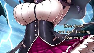 An affair with the captivating Akeno Himejima, exploring High School DxD's erotic anime Joi