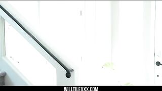 A busty maid, Jackie Hoff, gets fucked hard by her boss with a huge cock
