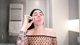 A girl woke up with a stranger in her panties and was fucked hard
