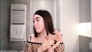 A girl woke up with a stranger in her panties and was fucked hard