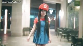 The exhibitionist adventures of Super Mario Bros in the cinema