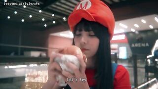 The exhibitionist adventures of Super Mario Bros in the cinema