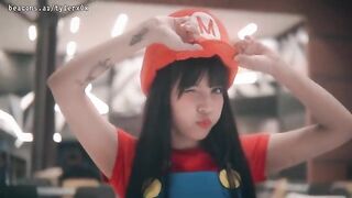 The exhibitionist adventures of Super Mario Bros in the cinema
