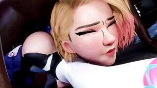 Girls from Fortnite get fucked in intense Blacked style action