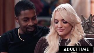 Kenna James gets a messy and hot surprise from her husband and neighbor in a steamy threesome
