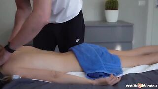 Will the massage or a hot date turn out to be better?