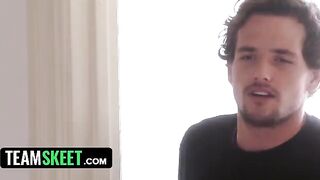 Pervert guy fucked his big-titted stepmom Crystal Rush
