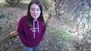A young guy fucked his sexy neighbor in the garden for fun