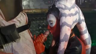 A stunning babe, Aria Alexander, gets fucked by Luke Hardy in a hardcore scene
