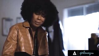 Detective Misty Stone gets fucked hard by colleague on desk