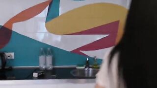 Skinny Asian Teen Skater got her wet pussy railed and balls licked