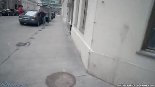 A swingers' trip to shop turns into a hot threesome sex adventure