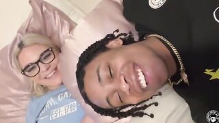 Hot PAWG Rharri Rhound smokes and fucks a big cock with Lil D