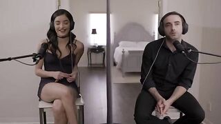 IRRESISTIBLE BEAUTY Emily Willis Takes It DEEP - behind the scenes with a hot brunette babe