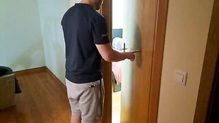 A mature woman is roughly fucked by her young stepson in hardcore action