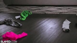 Fit lesbians Vanna and Alexis enjoy intense sex with toys