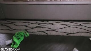 Fit lesbians Vanna and Alexis enjoy intense sex with toys