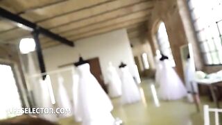 First time with a girl for a sexy bride, Liya Silver