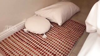 I'm sharing a bed with my sister's best friend, it's awkward