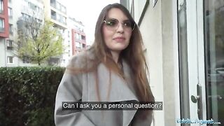 Babysitter fucks with a stranger for money in her flat