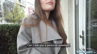 Babysitter fucks with a stranger for money in her flat