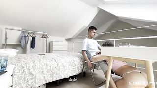 I rather study than sex with my stepsister, but she doesn't